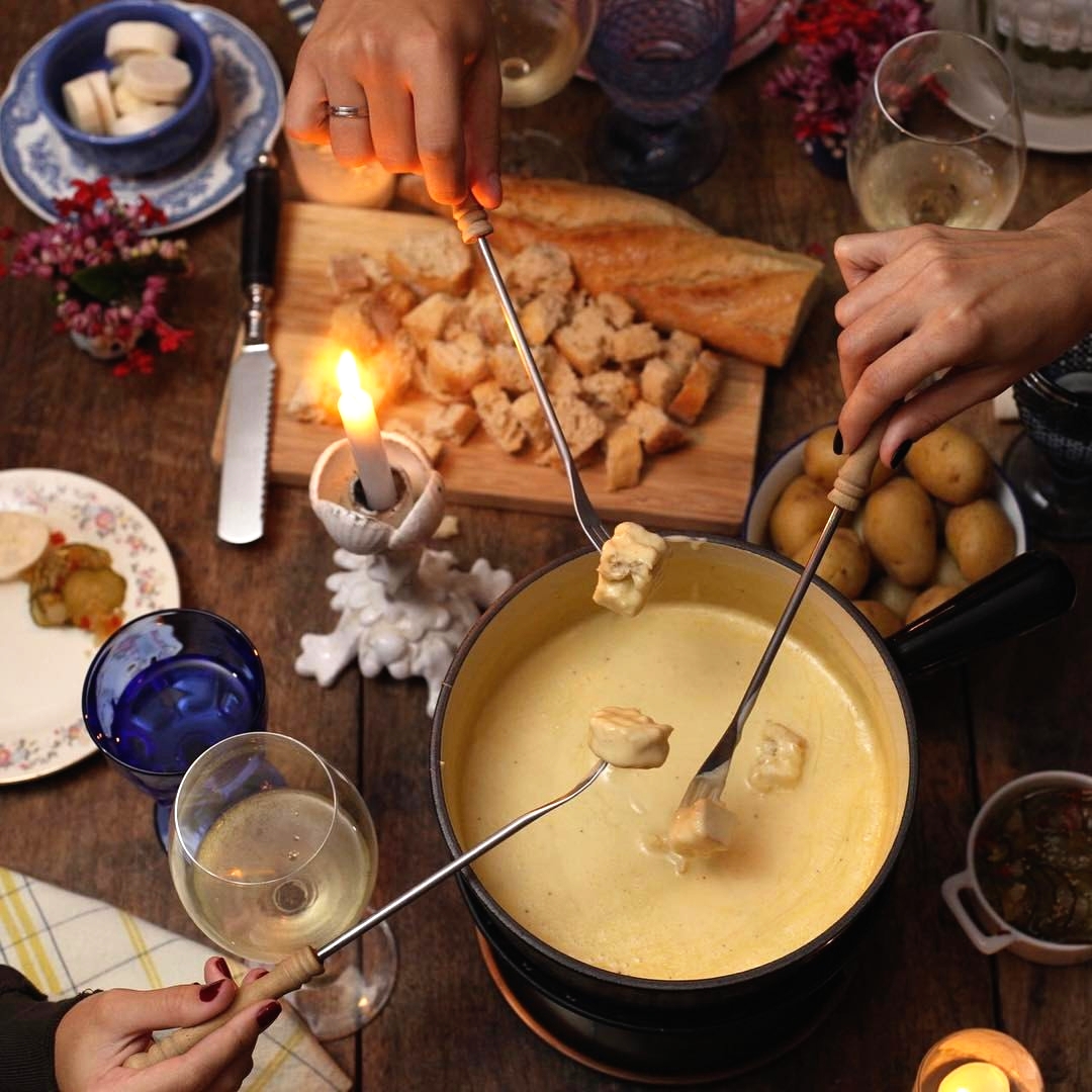 Fondue à la truffe onctueuse